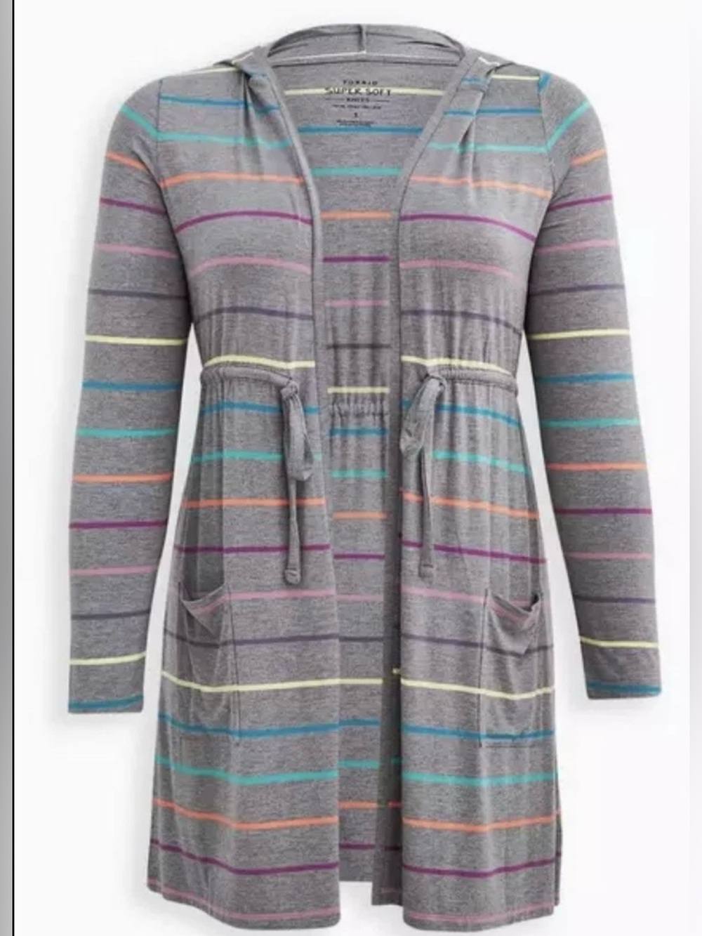 Torrid Super Soft Hooded Cinch Waist Anorak Jacket - size 1 (14/16)
